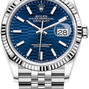 Datejust 36 mm Bleu 126234 Modèle 2021